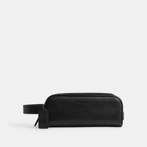 Coach Travel Kit Travel Bag Men Black